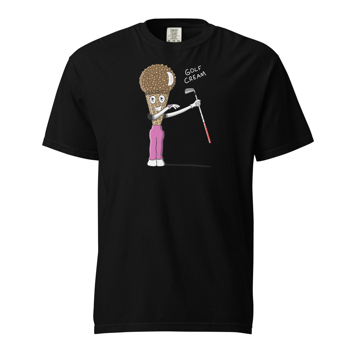Unisex GOLF CREAM Krunch x Comfort Colors t-shirt