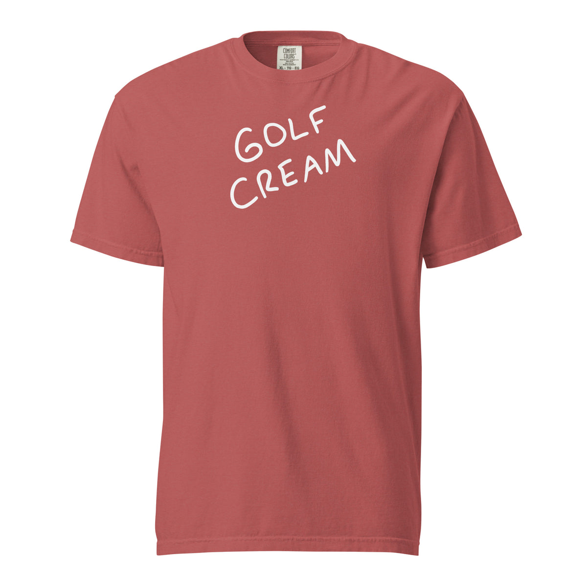Unisex GOLF CREAM Signature x Comfort Colors t-shirt