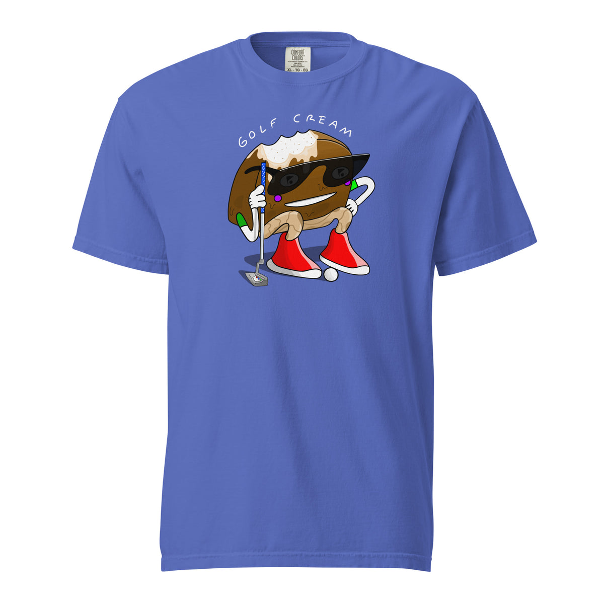 Unisex GOLF CREAM Barz putts x Comfort Colors t-shirt