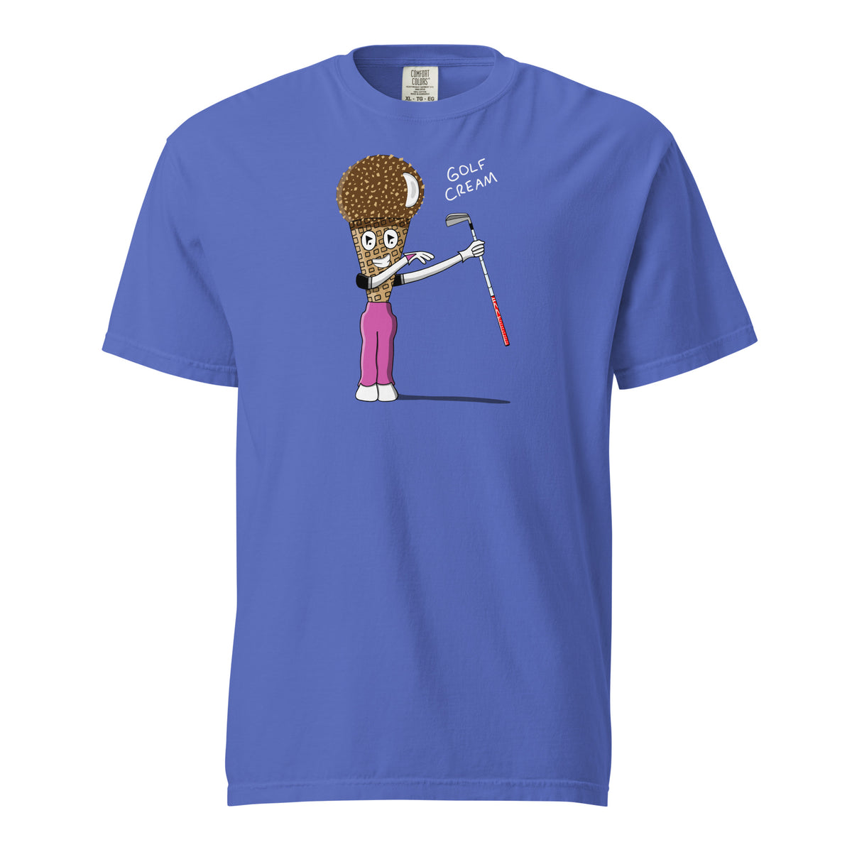 Unisex GOLF CREAM Krunch x Comfort Colors t-shirt