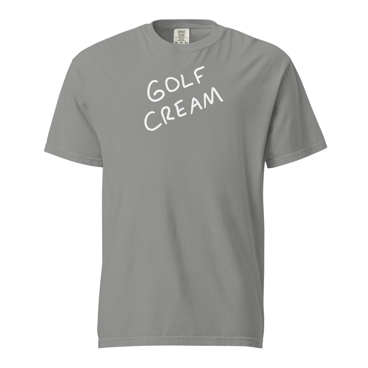 Unisex GOLF CREAM Signature x Comfort Colors t-shirt