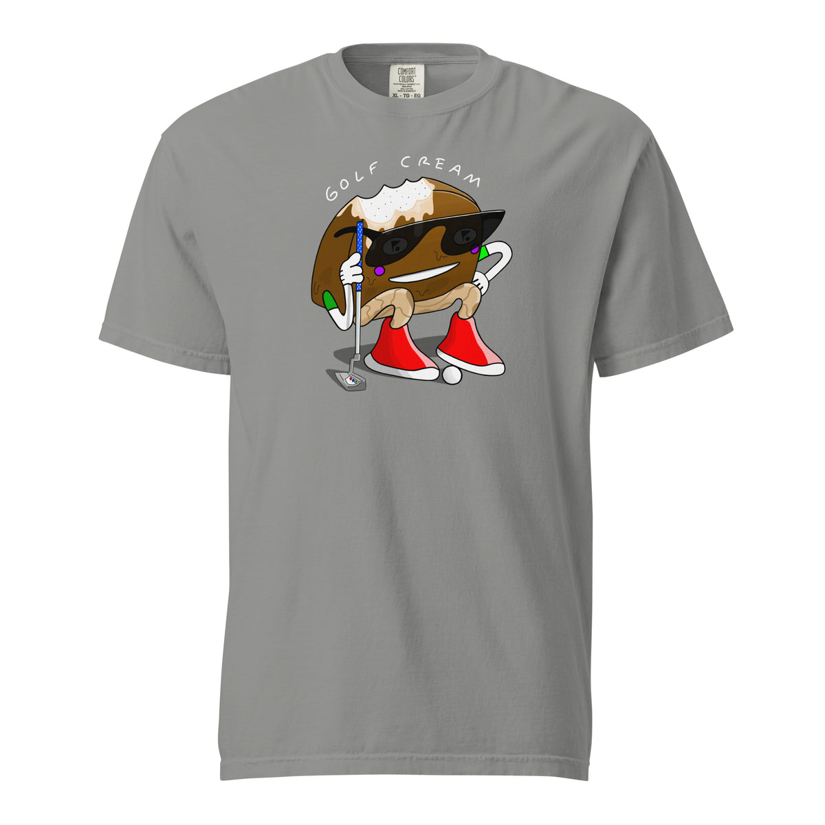 Unisex GOLF CREAM Barz putts x Comfort Colors t-shirt