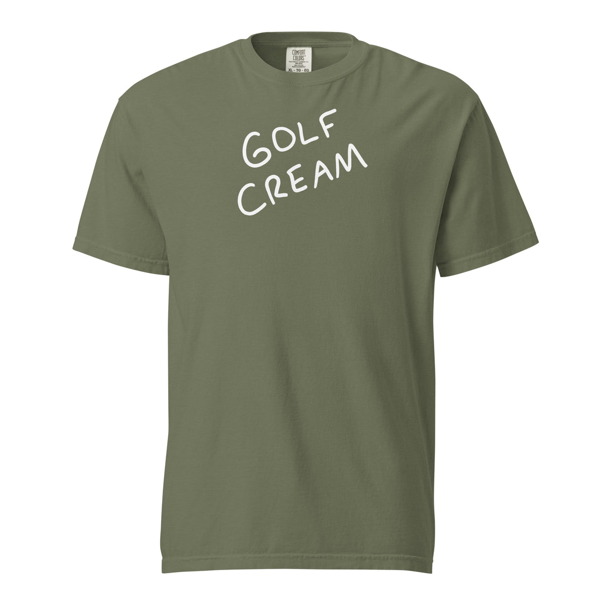 Unisex GOLF CREAM Signature x Comfort Colors t-shirt