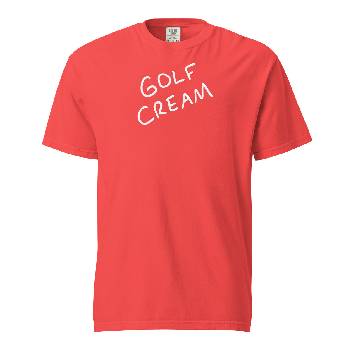 Unisex GOLF CREAM Signature x Comfort Colors t-shirt