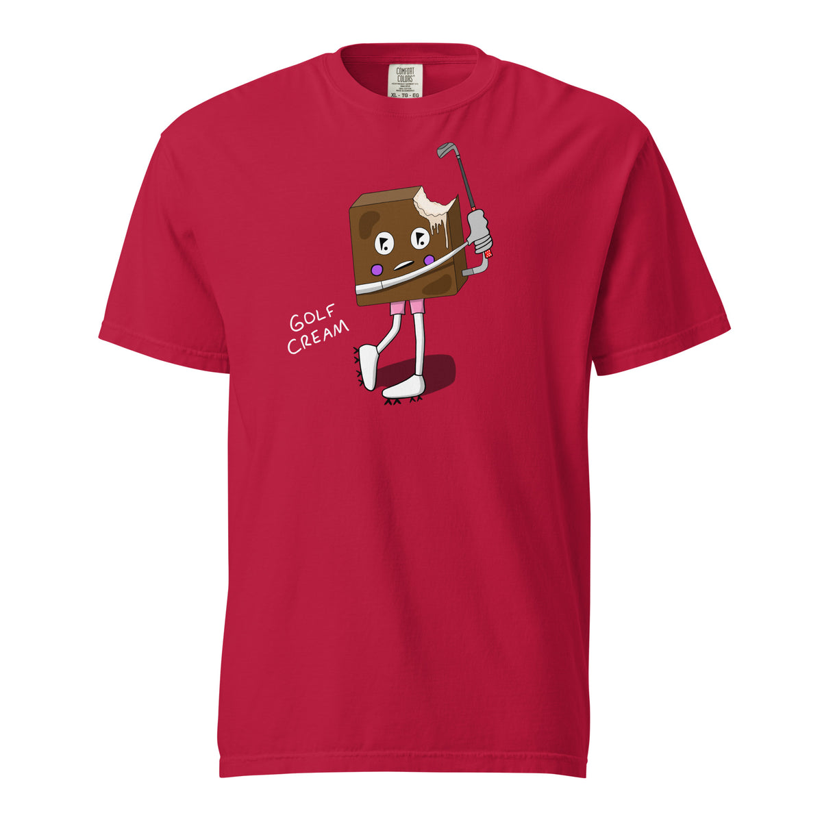 Unisex GOLF CREAM Chunk x Comfort Colors t-shirt