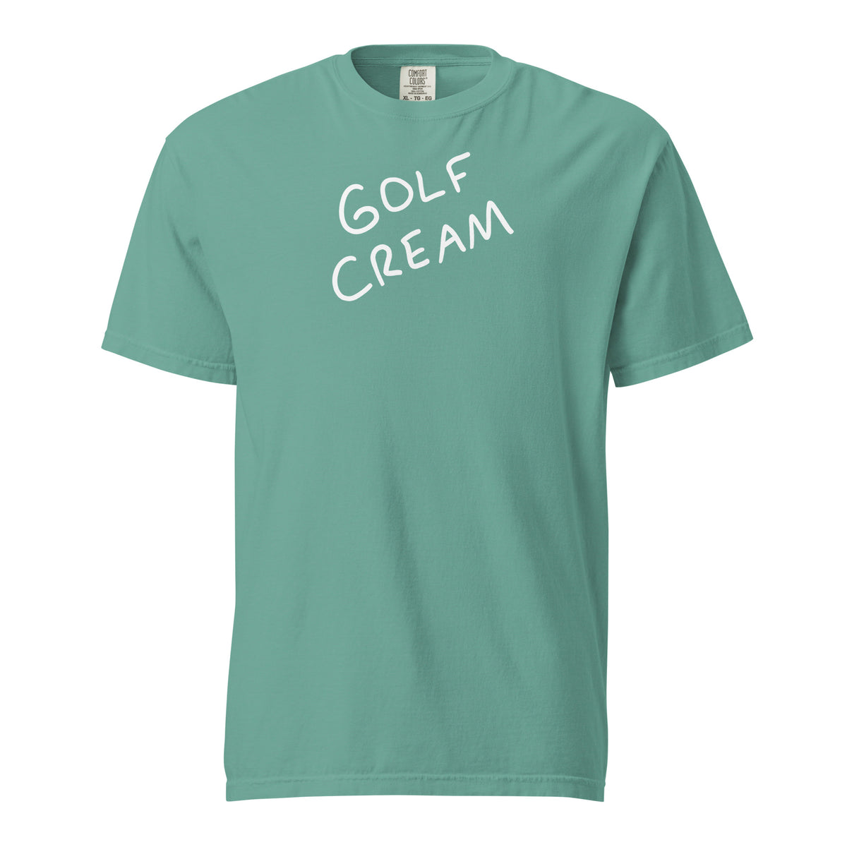 Unisex GOLF CREAM Signature x Comfort Colors t-shirt