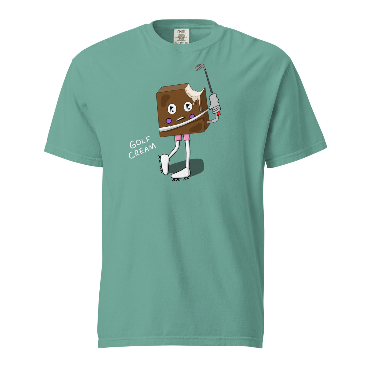 Unisex GOLF CREAM Chunk x Comfort Colors t-shirt