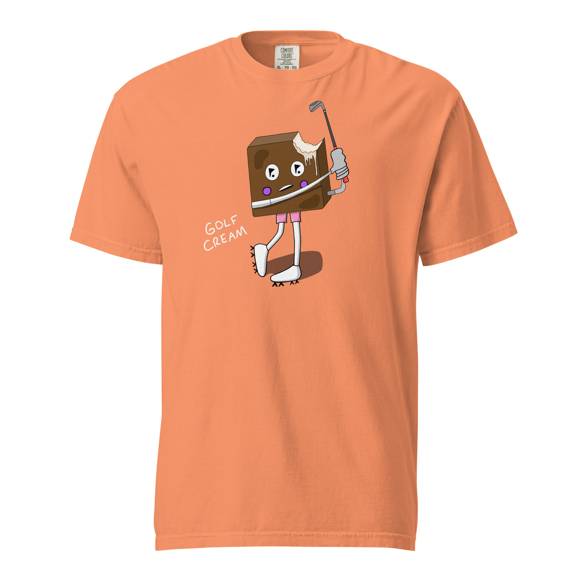Unisex GOLF CREAM Chunk x Comfort Colors t-shirt