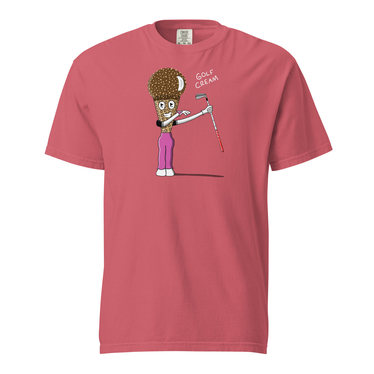 Unisex GOLF CREAM Krunch x Comfort Colors t-shirt
